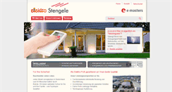 Desktop Screenshot of elektro-stengele.de