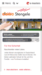 Mobile Screenshot of elektro-stengele.de